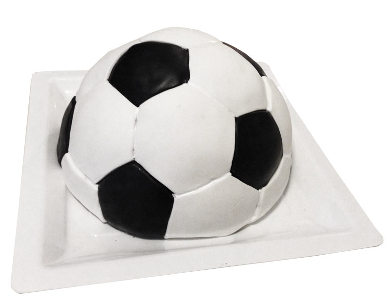 Moule ballon de foot demi-sphère